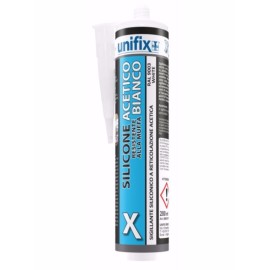 SILICONE ACETICO BIANCO UNIFIX